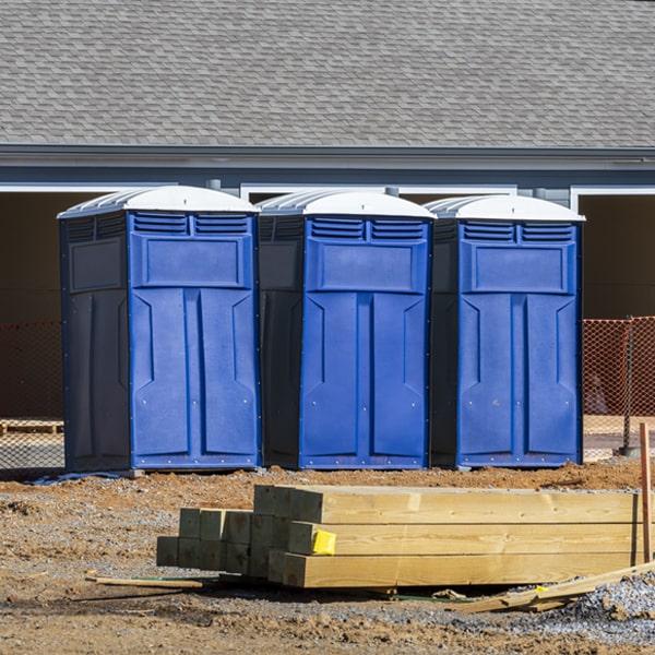 can i customize the exterior of the porta potties with my event logo or branding in Marysville